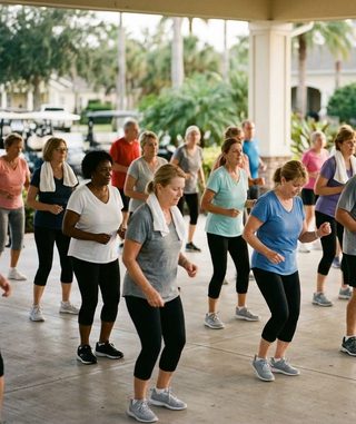 Aerobic Dance activity art