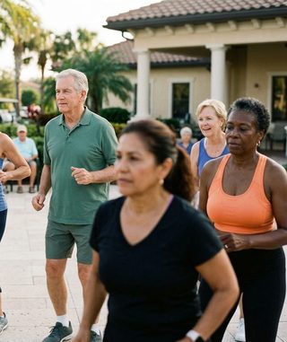 Aerobics activity art