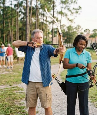 Archery activity art