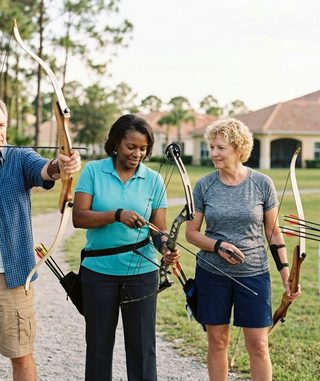 Archery activity art