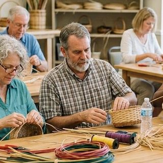 Basketry activity art