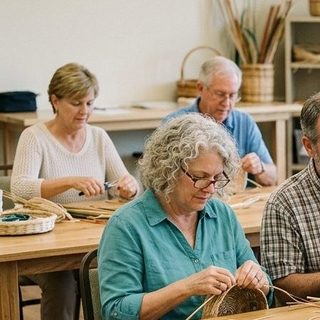 Basketry activity art