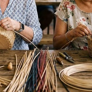 Basketry activity art
