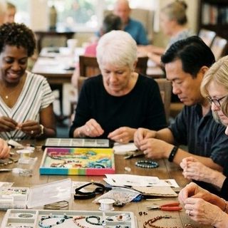 Beading activity art