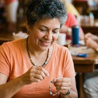 Beading activity art