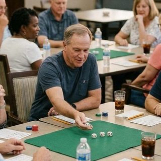Bunco activity art