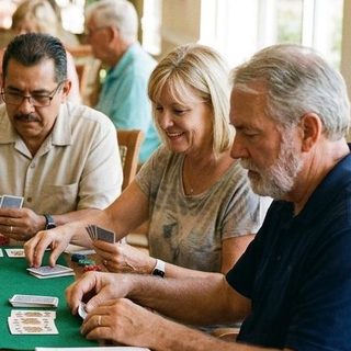 Canasta activity art