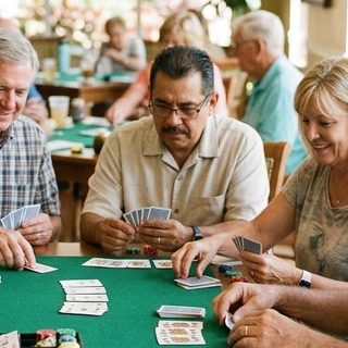 Canasta activity art