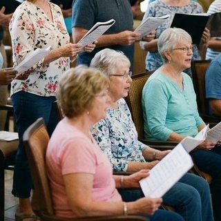 Choral activity art