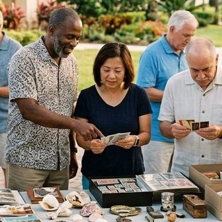 Collecting activity art