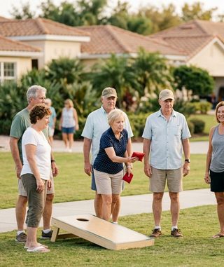 Corn Toss activity art