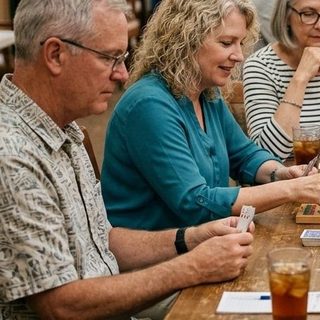 Cribbage activity art