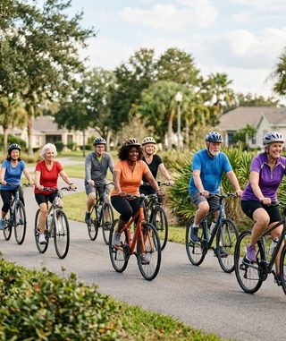 Cycling activity art