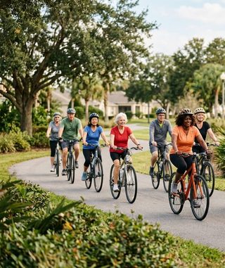 Cycling activity art