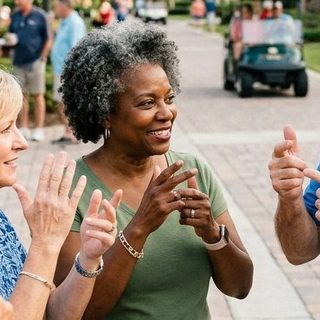 Deaf activity art