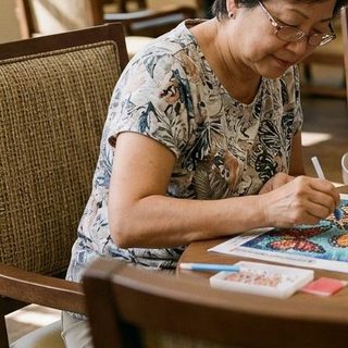 Diamond Art activity art