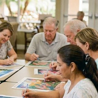 Diamond Painting activity art