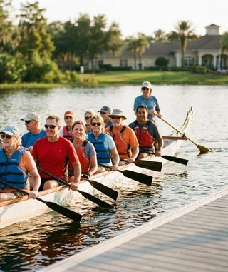 Dragonboat activity art