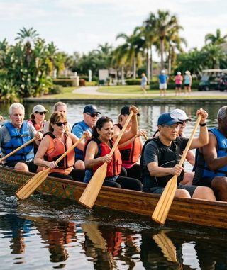 Dragonboat activity art