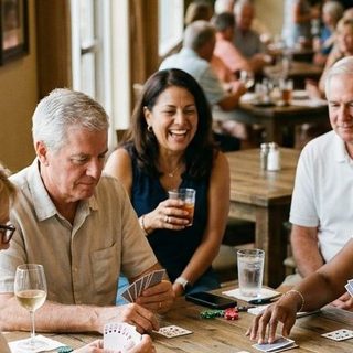 Euchre activity art