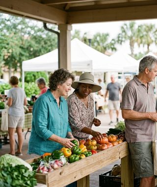 Farmer's Market activity art