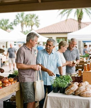 Farmer's Market activity art