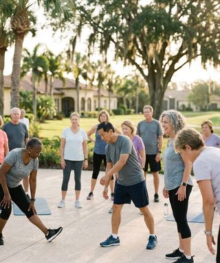 Fitness activity art
