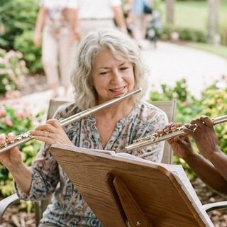 Flute activity art