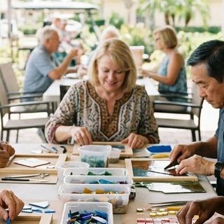 Glass & Mosaic activity art