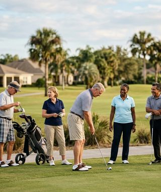Golf activity art