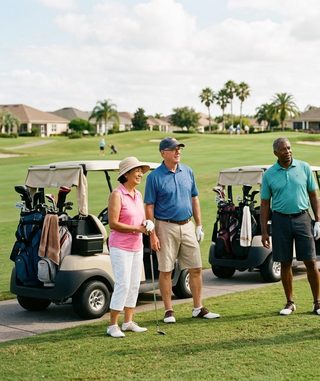 Golf activity art