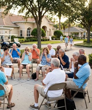 Harmonica activity art