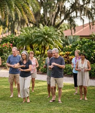 Hula activity art