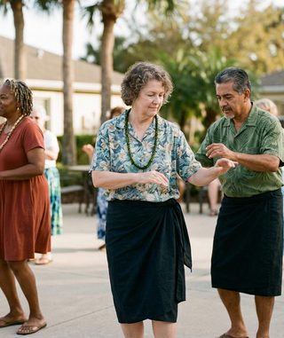Hula activity art