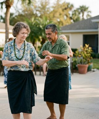 Hula activity art