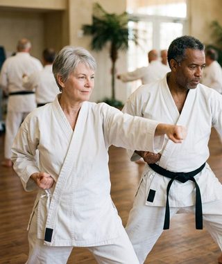 Karate activity art