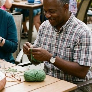 Knit & Crochet activity art
