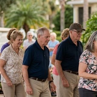 Line Dance activity art
