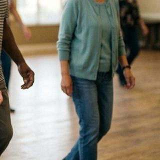 Line Dance activity art