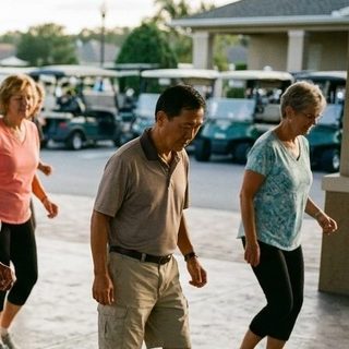 Line Dance activity art