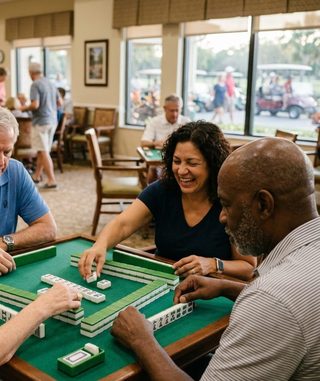 Mahjongg activity art