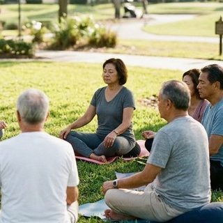 Meditation activity art