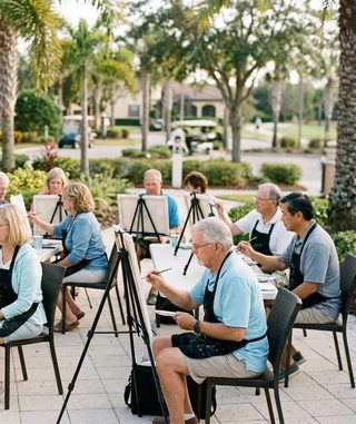 Painting activity art