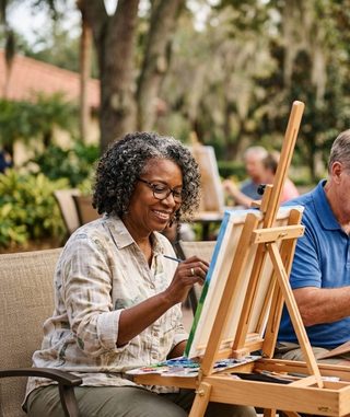 Painting activity art