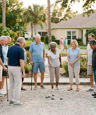 Petanque activity art