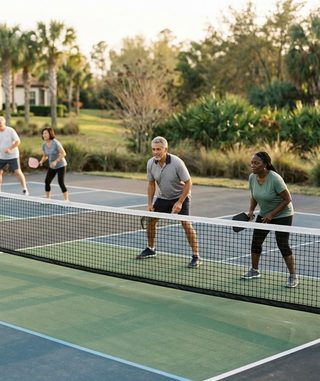 Pickleball activity art