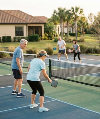 Pickleball activity art