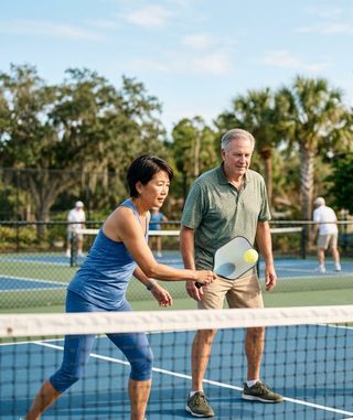 Pickleball activity art