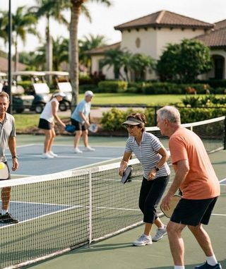 Pickleball activity art