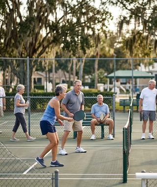 Platform Tennis activity art